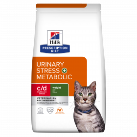 Hills Prescription Diet Metabolic + Urinary – ново поколение диета за намаляване на наднормено тегло и профилактика на уринарния тракт 1.5 кг.